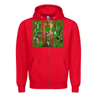 Red lucky Zipper Hoodie - Artiststas