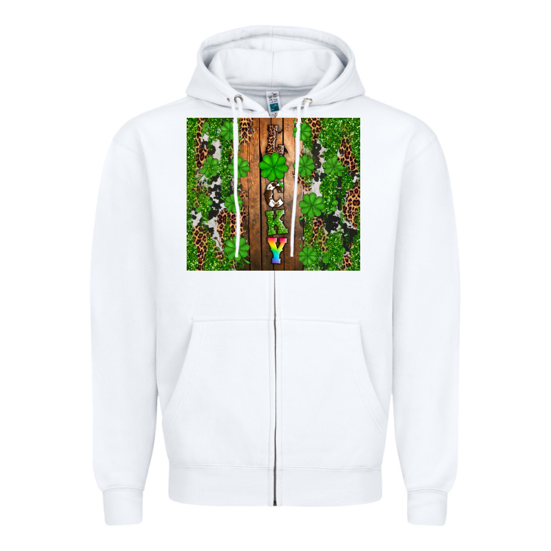 Lucky Zipper Hoodie by Artiststas | Teevron