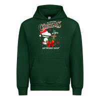 Forest Green All I Want For Christmas Is You Just Kidding I Want Coffee Urban Hoodie - Bettercallsaul