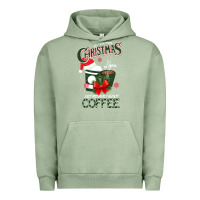 All I Want For Christmas Is You Just Kidding I Want Coffee Urban Hoodie | Teevron