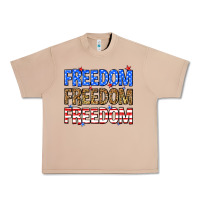 Burro Freedom freedom freedom Urban Heavy Tee - Neo Western