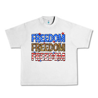 Lunar Rock Freedom freedom freedom Urban Heavy Tee - Neo Western