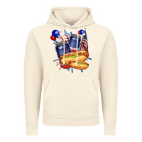 Vintage Artic hotdog with beers billie wilder Vintage Hoodie - texasbilliewilder