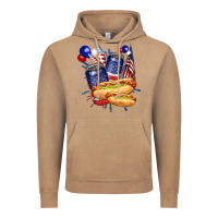 Vintage Coffee hotdog with beers billie wilder Vintage Hoodie - texasbilliewilder