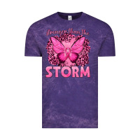 Cloud Purple Stronger Than The Storm Breast Cancer Vintage Tee - texasbilliewilder