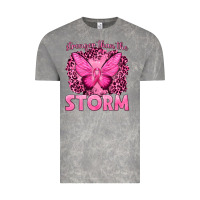 Cloud Rock Stronger Than The Storm Breast Cancer Vintage Tee - texasbilliewilder