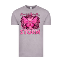 Vintage Zinc Stronger Than The Storm Breast Cancer Vintage Tee - texasbilliewilder