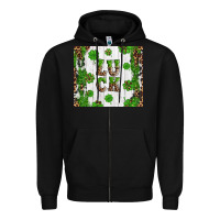 Black luck Zipper Hoodie - Artiststas