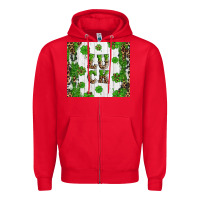 Red luck Zipper Hoodie - Artiststas