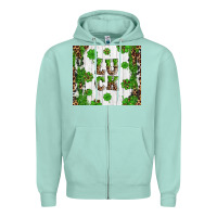 Seafoam luck Zipper Hoodie - Artiststas