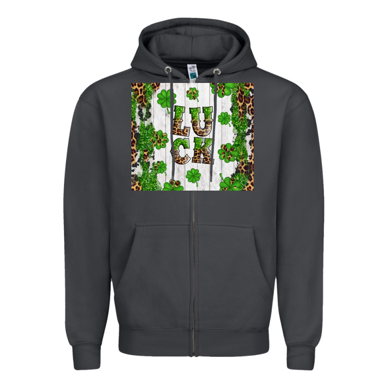 Luck Zipper Hoodie by Artiststas | Teevron