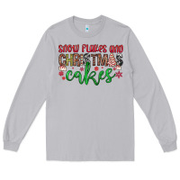 Moon Dust Snowflakes and Christmas cakes Long Sleeve Tee - JahusDesignShop