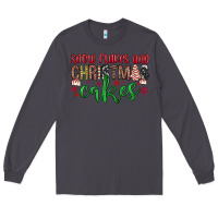 Smoke Snowflakes and Christmas cakes Long Sleeve Tee - JahusDesignShop