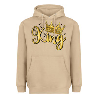 Mushroom king Heavyweight Hoodie - MaliasSmallBusiness