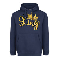 Navy king Heavyweight Hoodie - MaliasSmallBusiness