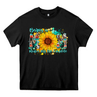 Black being a mom makes my life complete Heavy Core Tee - RacoonDesign