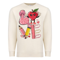 Sandshell love teacher Premium Sweatshirt - MaliasSmallBusiness