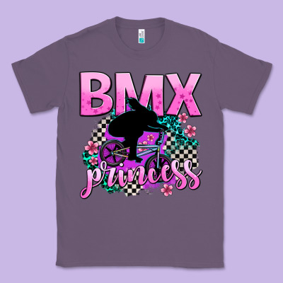 Bmx Princess Classic Tee Designed By Adodesignshop