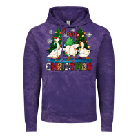 Cloud Purple merry christmas duck Vintage Hoodie - Zillion Design Studio