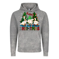 Cloud Rock merry christmas duck Vintage Hoodie - Zillion Design Studio