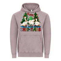 Vintage Zinc merry christmas duck Vintage Hoodie - Zillion Design Studio
