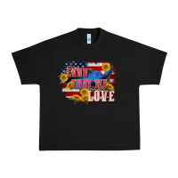 Black Land that we love 4th of july Urban Heavy Tee - CowGirlArtShop