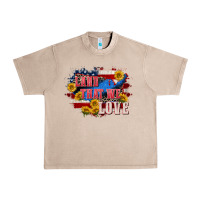 French Oak Land that we love 4th of july Urban Heavy Tee - CowGirlArtShop