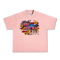 Salmon Land that we love 4th of july Urban Heavy Tee - CowGirlArtShop