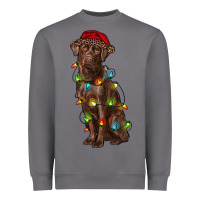 Storm Christmas labrador retriever Heavyweight Sweatshirt - RanaPortraitStore