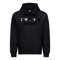 Black Friends not Food Urban Hoodie - Bettercallsaul