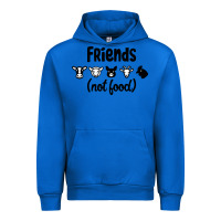 Cobalt Friends not Food Urban Hoodie - Bettercallsaul