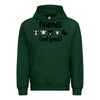 Forest Green Friends not Food Urban Hoodie - Bettercallsaul