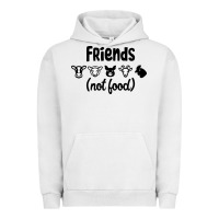 Pigment Lunar Rock Friends not Food Urban Hoodie - Bettercallsaul