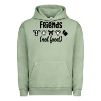 Pigment Oil Green Friends not Food Urban Hoodie - Bettercallsaul