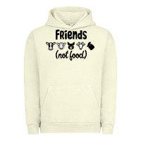 Friends Not Food Urban Hoodie | Teevron