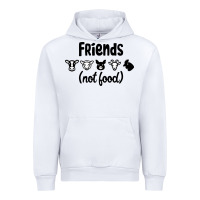 White Friends not Food Urban Hoodie - Bettercallsaul