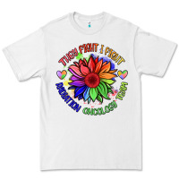 White oncology team sunflower Premium Tee - BarkalooDesign