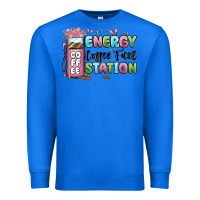 True Royal energy coffee fuel station Premium Sweatshirt - MaliasSmallBusiness