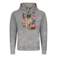 Cloud Rock easter pug Vintage Hoodie - RanaPortraitStore