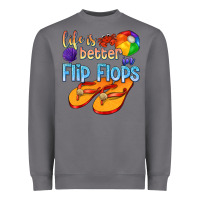 Storm life is better in flip flops Heavyweight Sweatshirt - texasbilliewilder