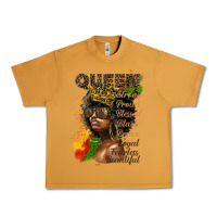 Peanut Butter afro queen juneteenth Urban Heavy Tee - HRA Design Shop