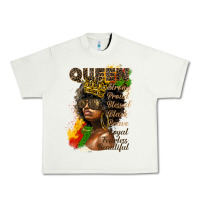 Pistachio afro queen juneteenth Urban Heavy Tee - HRA Design Shop