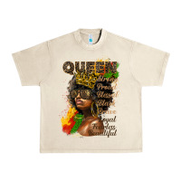 Sandshell afro queen juneteenth Urban Heavy Tee - HRA Design Shop