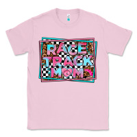 Bubblegum Pink race track mom Classic Tee - AdoDesignShop