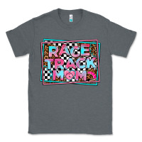 Charcoal Heather race track mom Classic Tee - AdoDesignShop