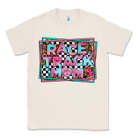 Natural race track mom Classic Tee - AdoDesignShop