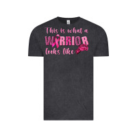 Vintage Black This Is What a Warrior Looks Like Vintage Tee - texasbilliewilder