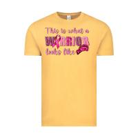 Vintage Mustard This Is What a Warrior Looks Like Vintage Tee - texasbilliewilder