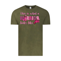Vintage Olive This Is What a Warrior Looks Like Vintage Tee - texasbilliewilder