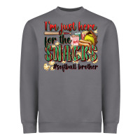 Storm i'm just here for the snacks #softball brother Heavyweight Sweatshirt - Zillion Design Studio